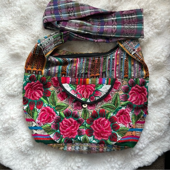 Source Unknown Handbags - Guatemalan huipil bag